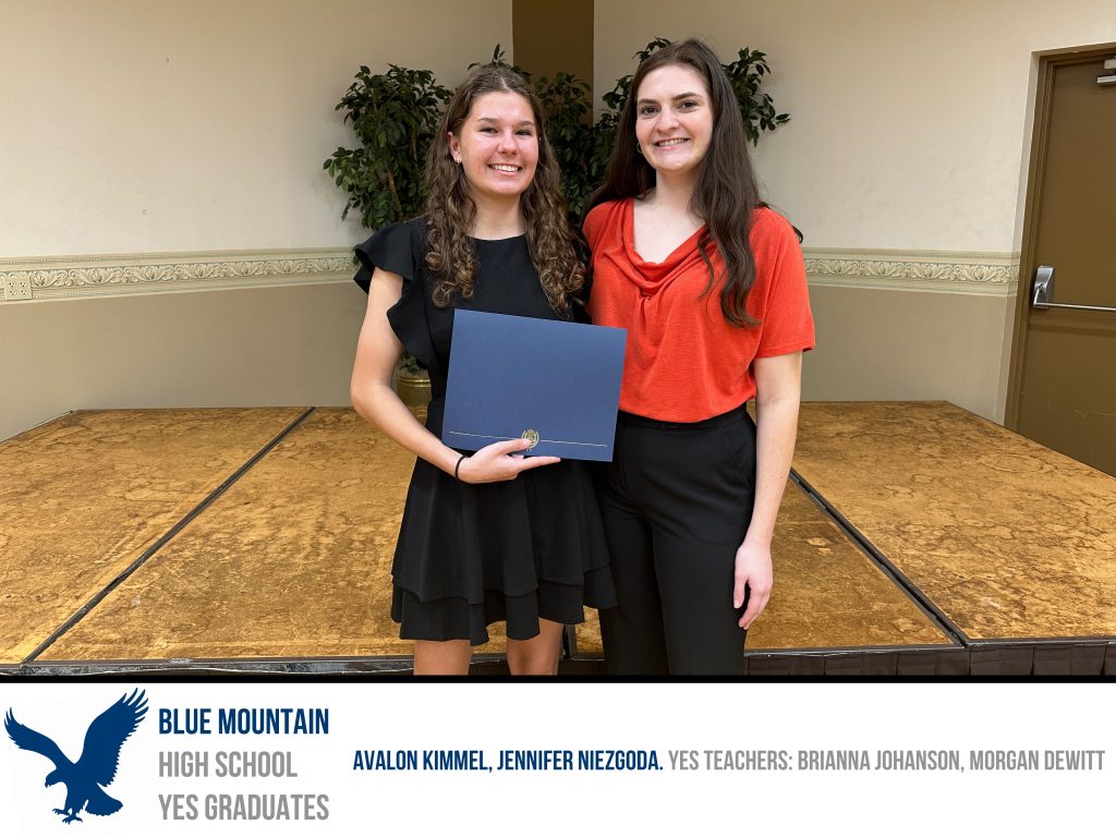 Blue Mountain YES Graduates